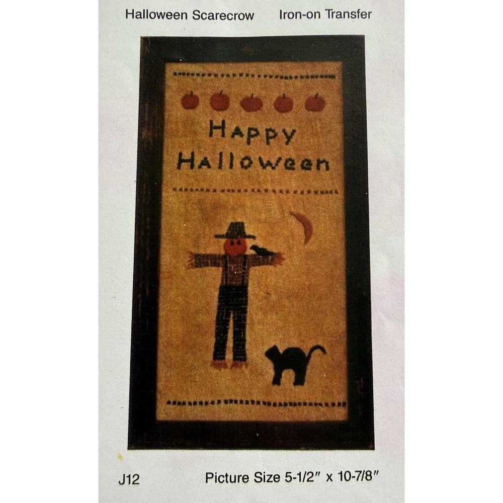 Missouri Mill Sampler Collection Happy Halloween Iron On Transfer